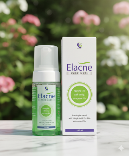 Elacne Anti-Acne Foaming Face Wash 100ml